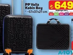 PP VALİZ KABİN BOY